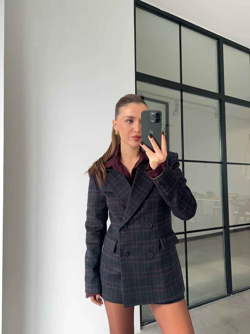 Blazer Xadrez Emma