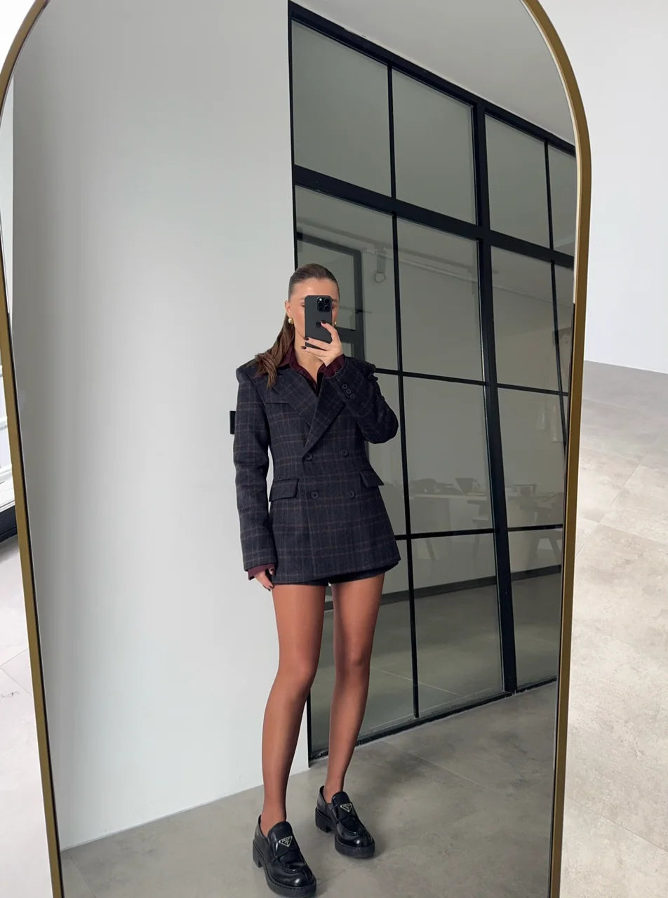 Blazer Xadrez Emma