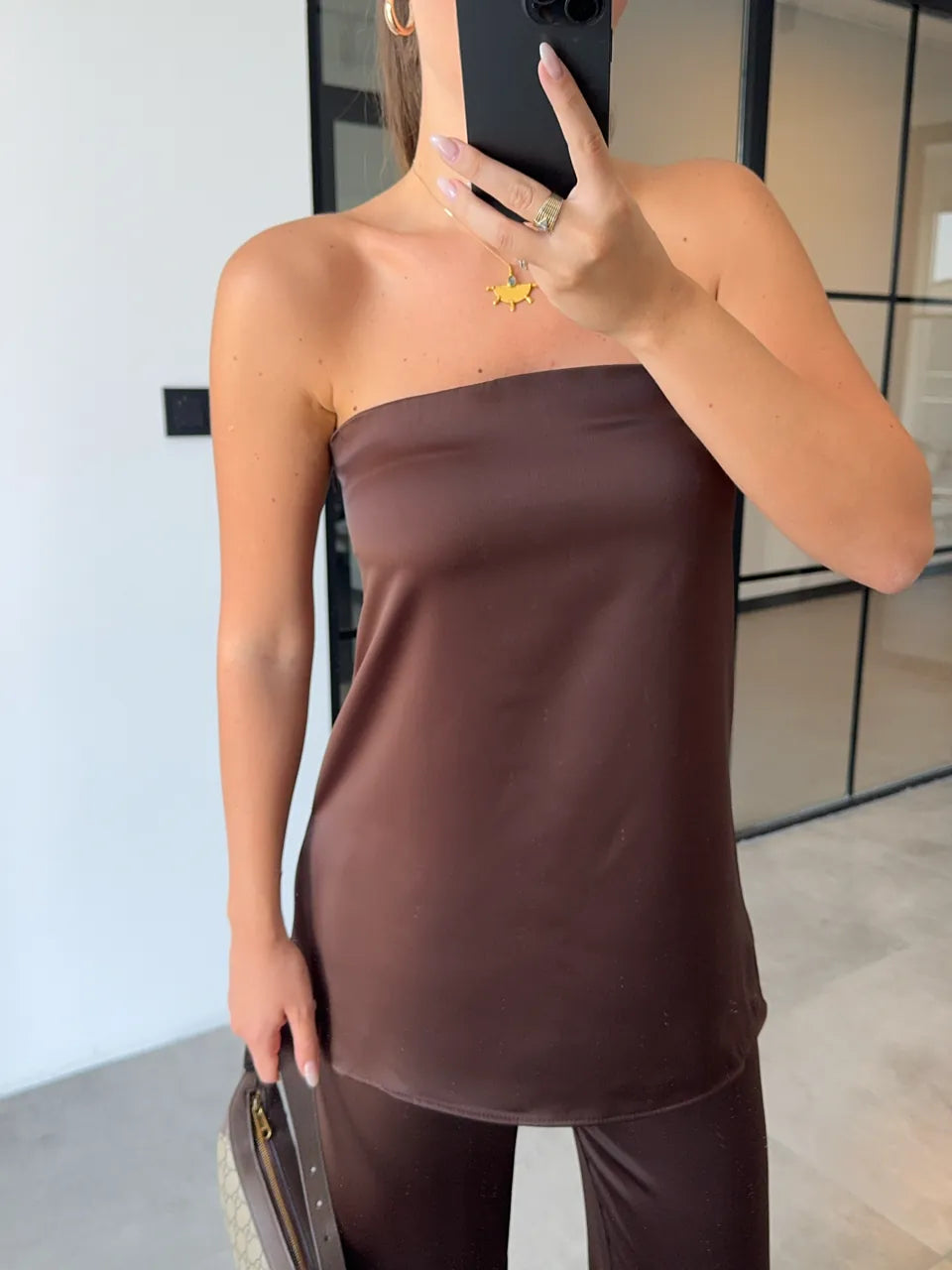 Conjunto Amalfi Marrom