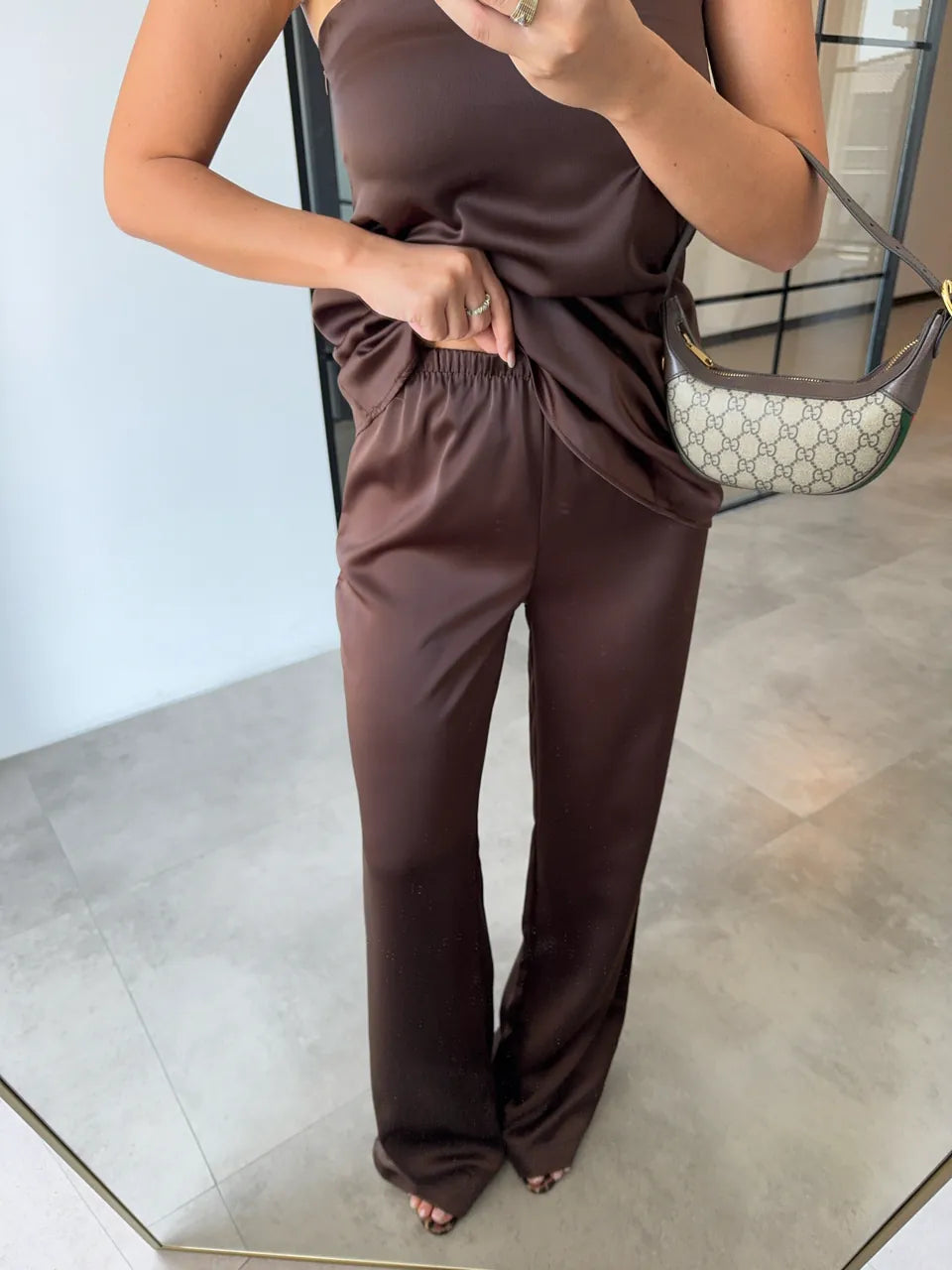 Conjunto Amalfi Marrom