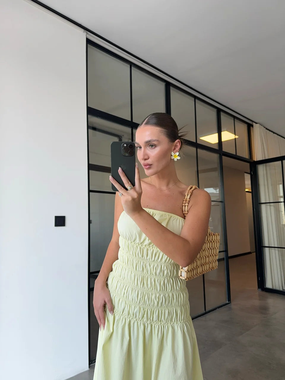 Vestido Lara Manteiga