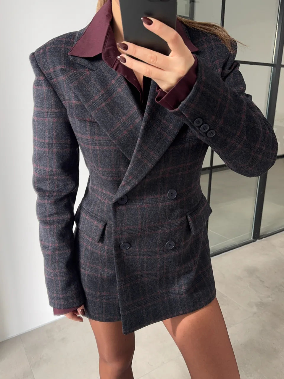 Blazer Xadrez Emma