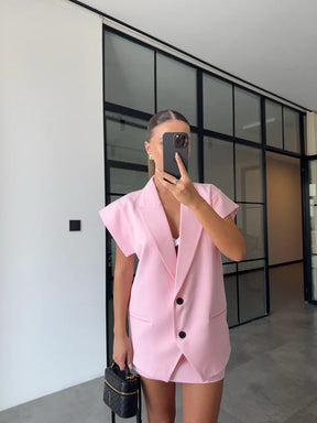 Conjunto Colete e saia Lis