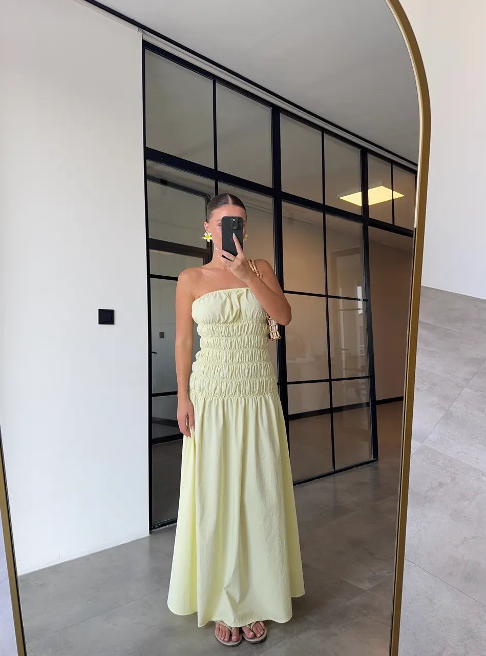 Vestido Lara Manteiga