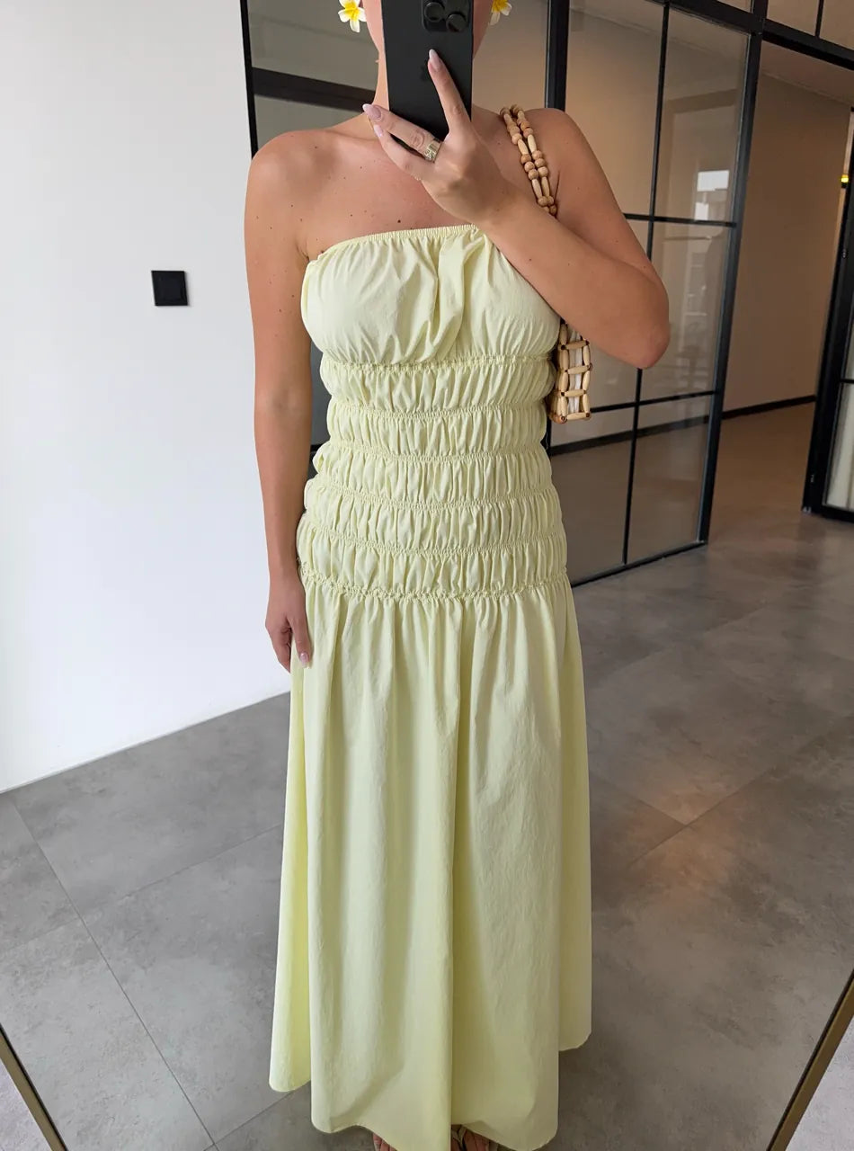 Vestido Lara Manteiga